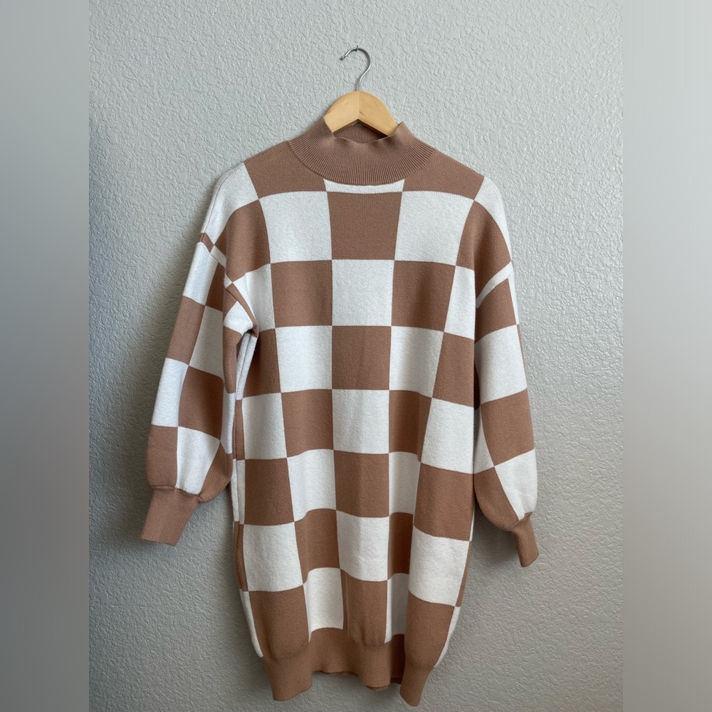 Checkered Sweater